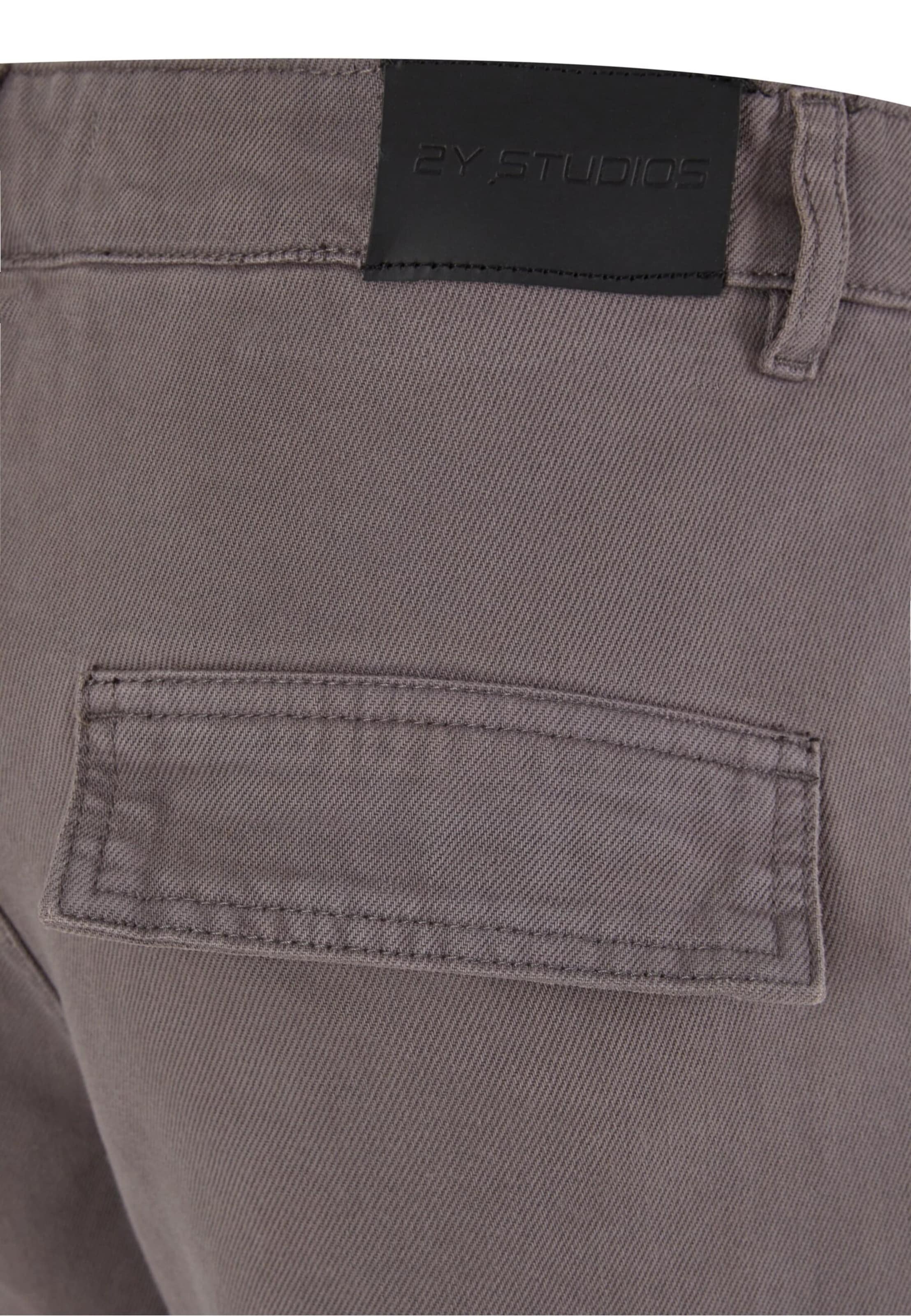 Loosefit Pantaloni cargo 'Wega' di 2Y Studios in grigio