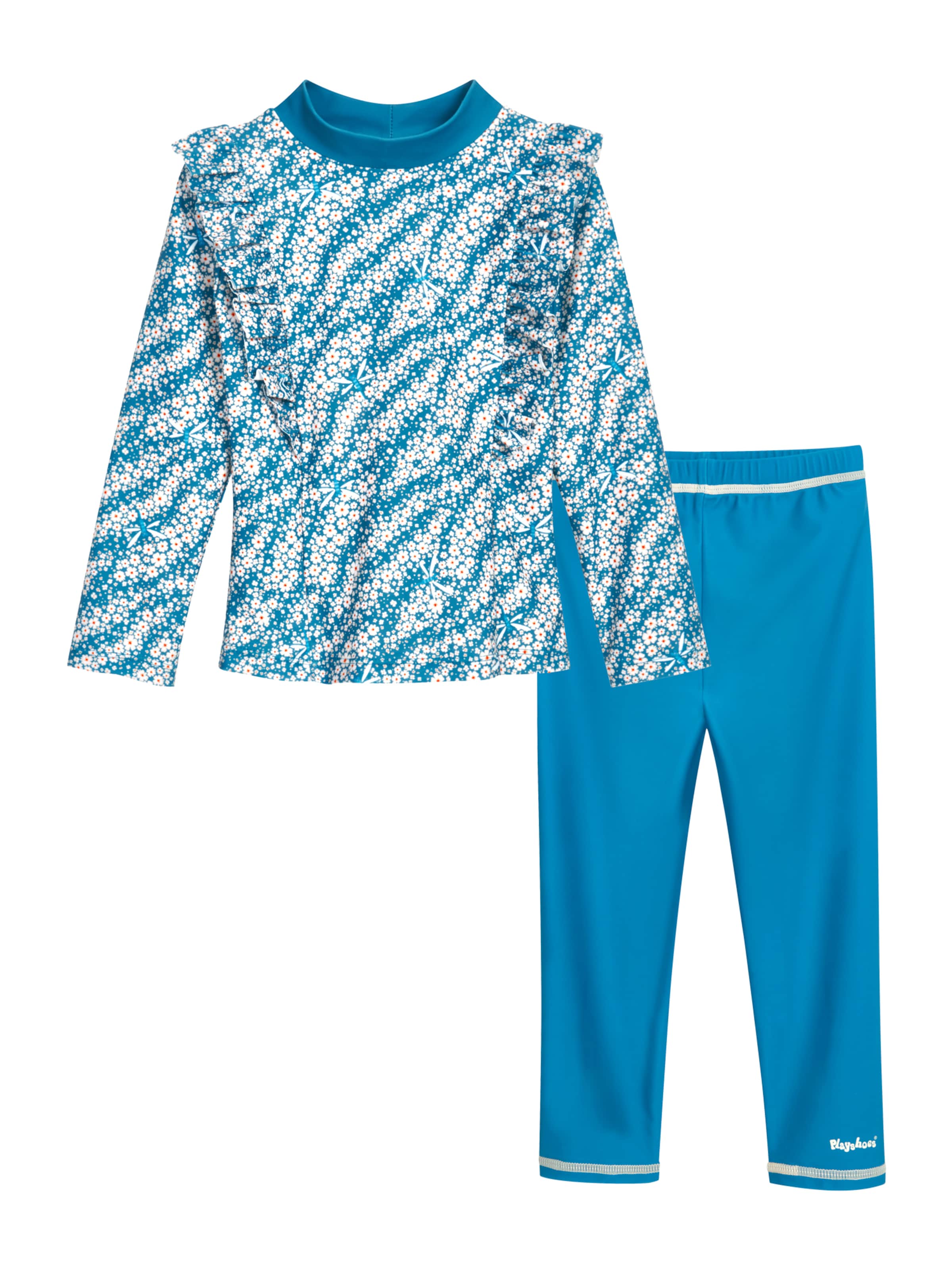 PLAYSHOES UV-Schutz in petrol / weiß, Produktansicht