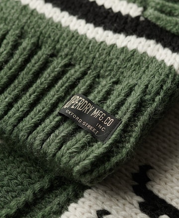 Superdry Knit Cardigan in Green