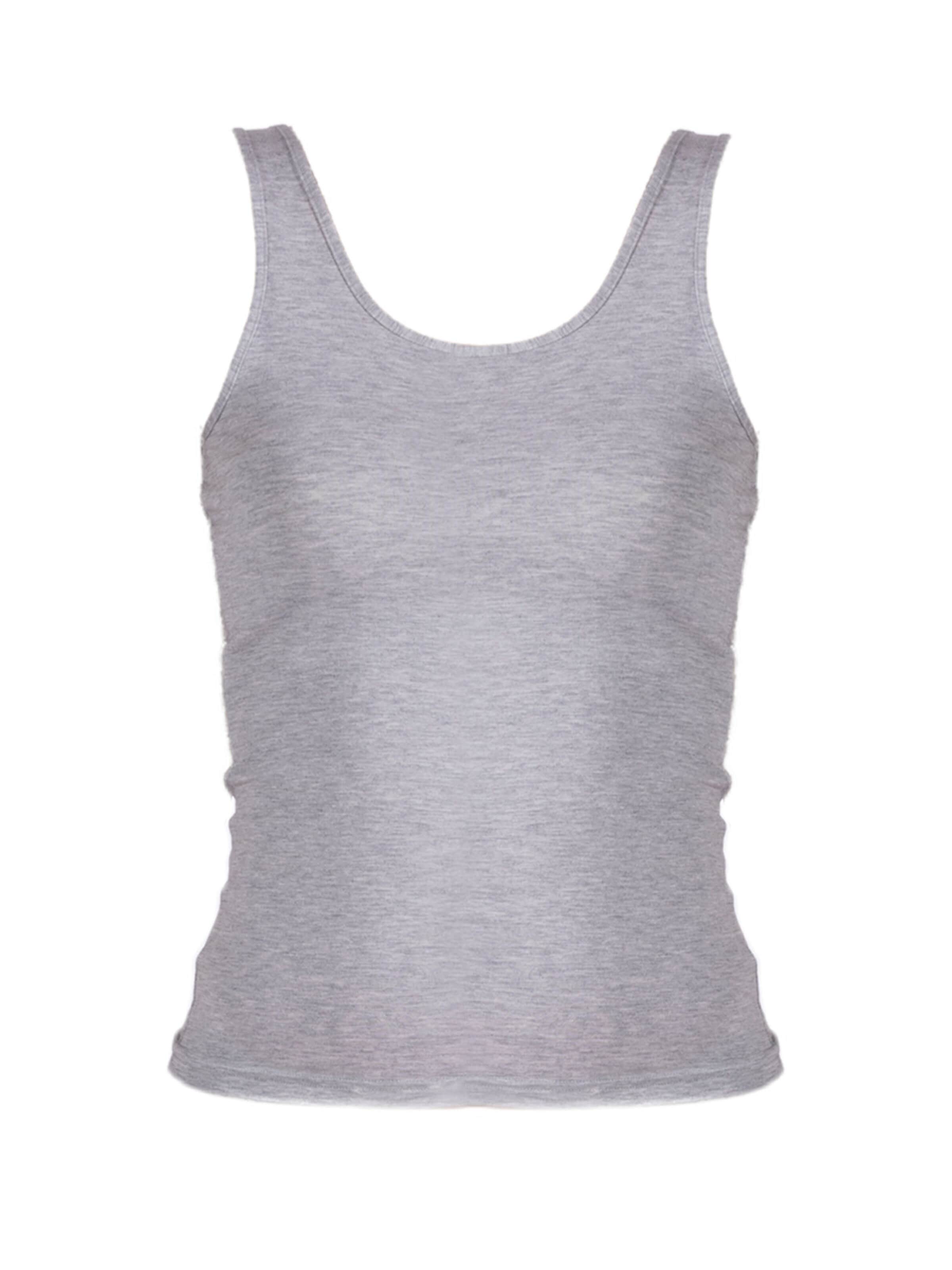 Nina von C. Undershirt 'Light&Easy' in Grey
