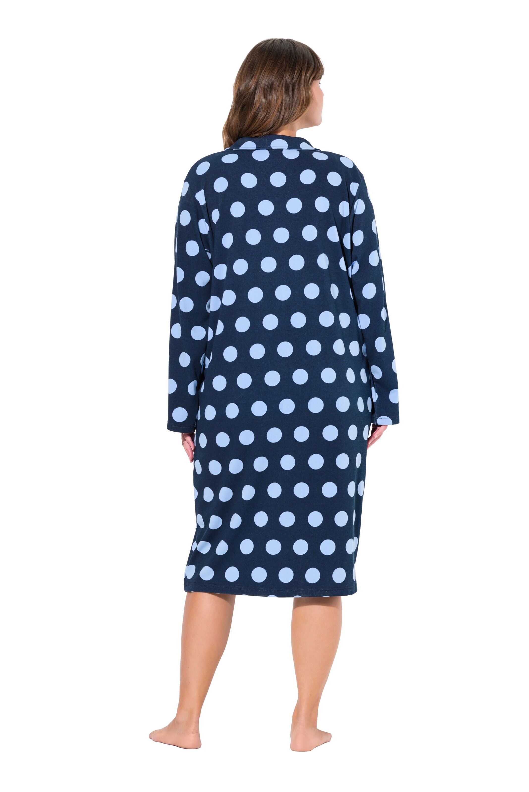 Ulla Popken Bademantel in Blau