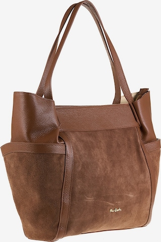 Borsa a spalla 'Sereia' di PIERRE CARDIN in marrone: frontale