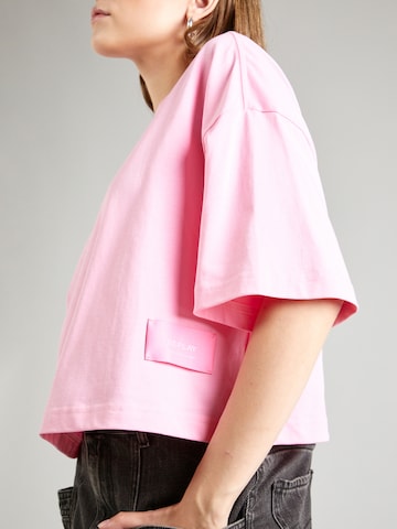 REPLAY Μπλουζάκι σε ροζ