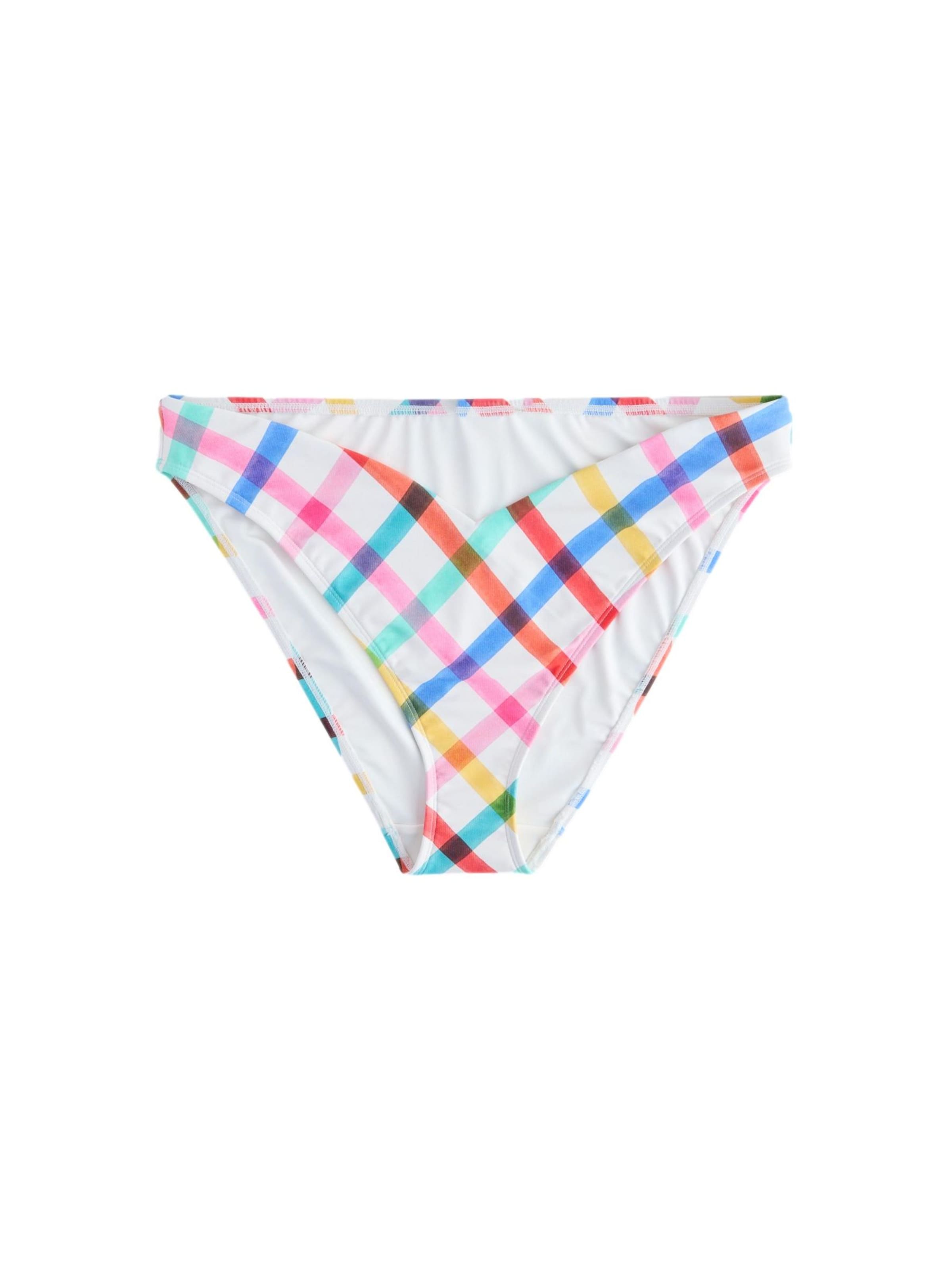 Next Bikini bottom in Blue / Turquoise / Dark red / White, Item view