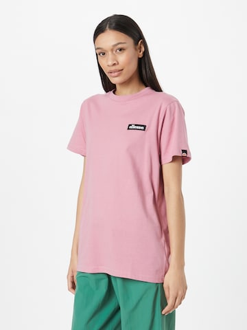 ELLESSE Shirt 'Tolin' in Pink: front