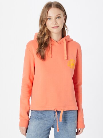 Superdry Sweatshirt 'Cali Surf' in Orange: predná strana