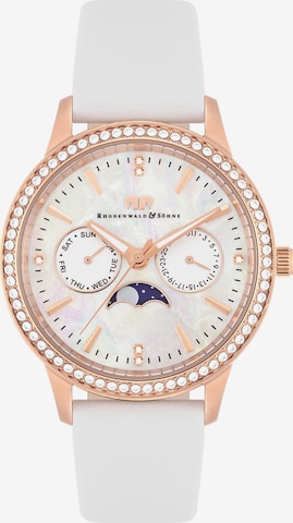 Montre à affichage analogique Rhodenwald & Söhne en or : devant