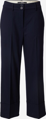 ESPRIT Wide leg Trousers in Blue: front