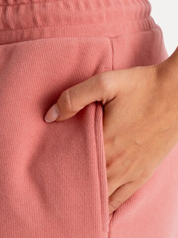 Loosefit Pantalon Smilodox en rose