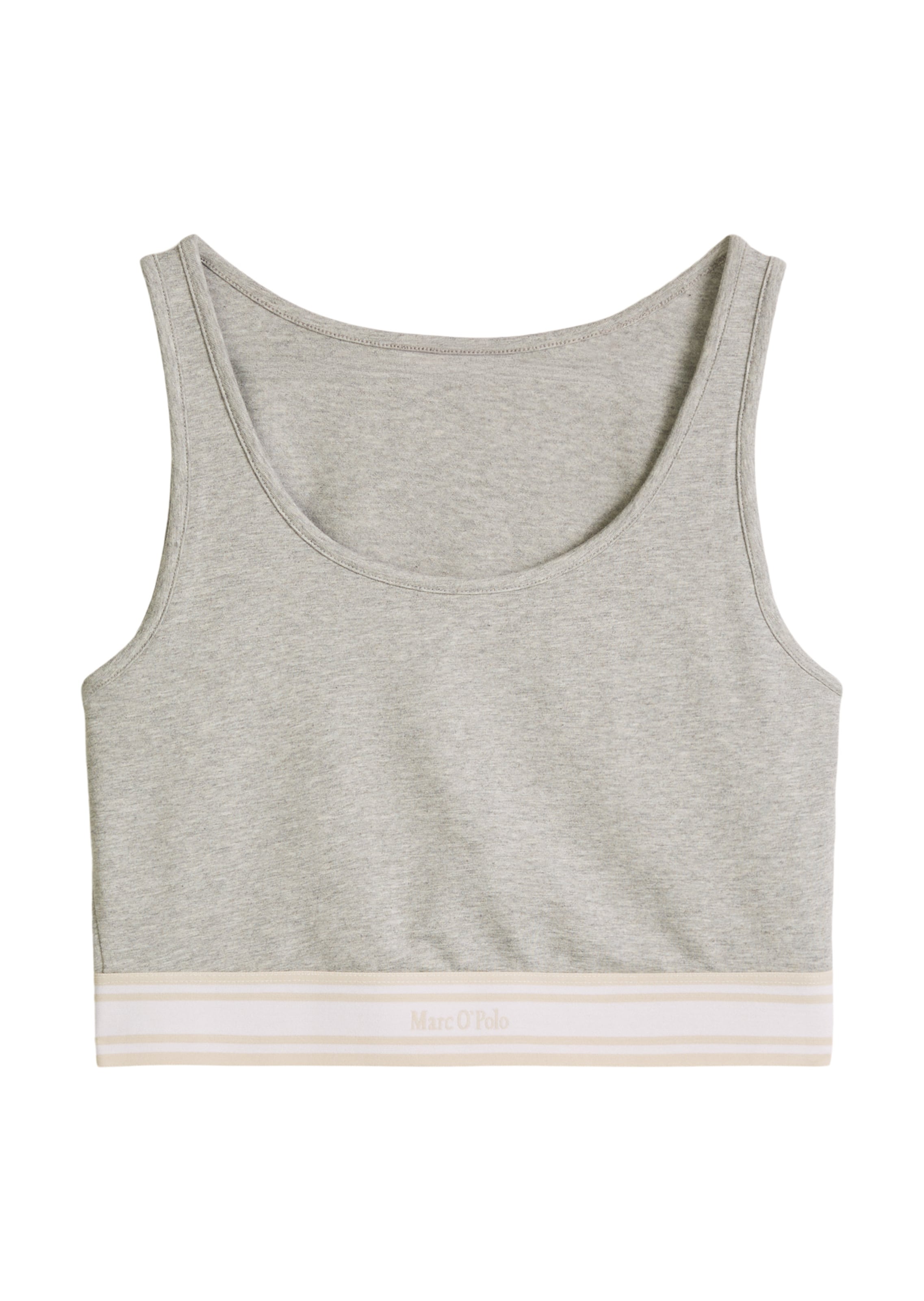 Marc O'Polo Bustier BH in Grau: Vorderseite