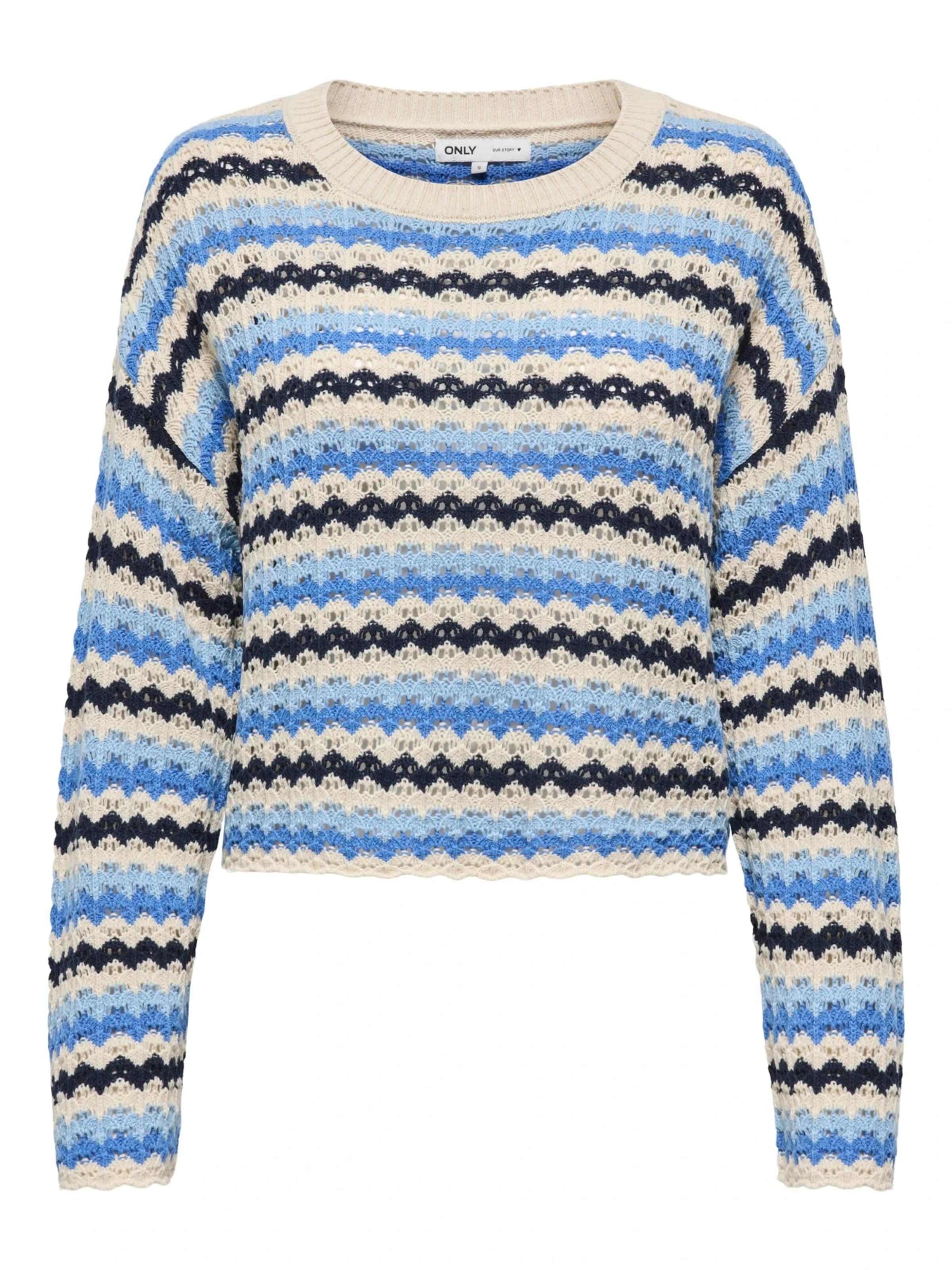 ONLY Sweater 'Asa' in Blue: front