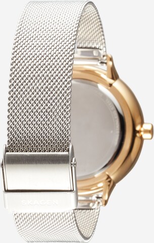 SKAGEN Analoog horloge 'Riis' in Zilver