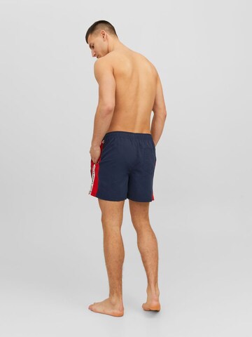 JACK & JONES Zwemshorts 'Fiji' in Blauw