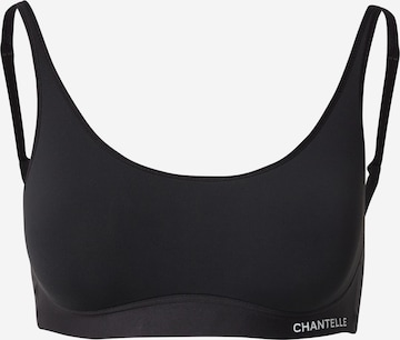 Chantelle - Bustier Sujetador en negro: frente