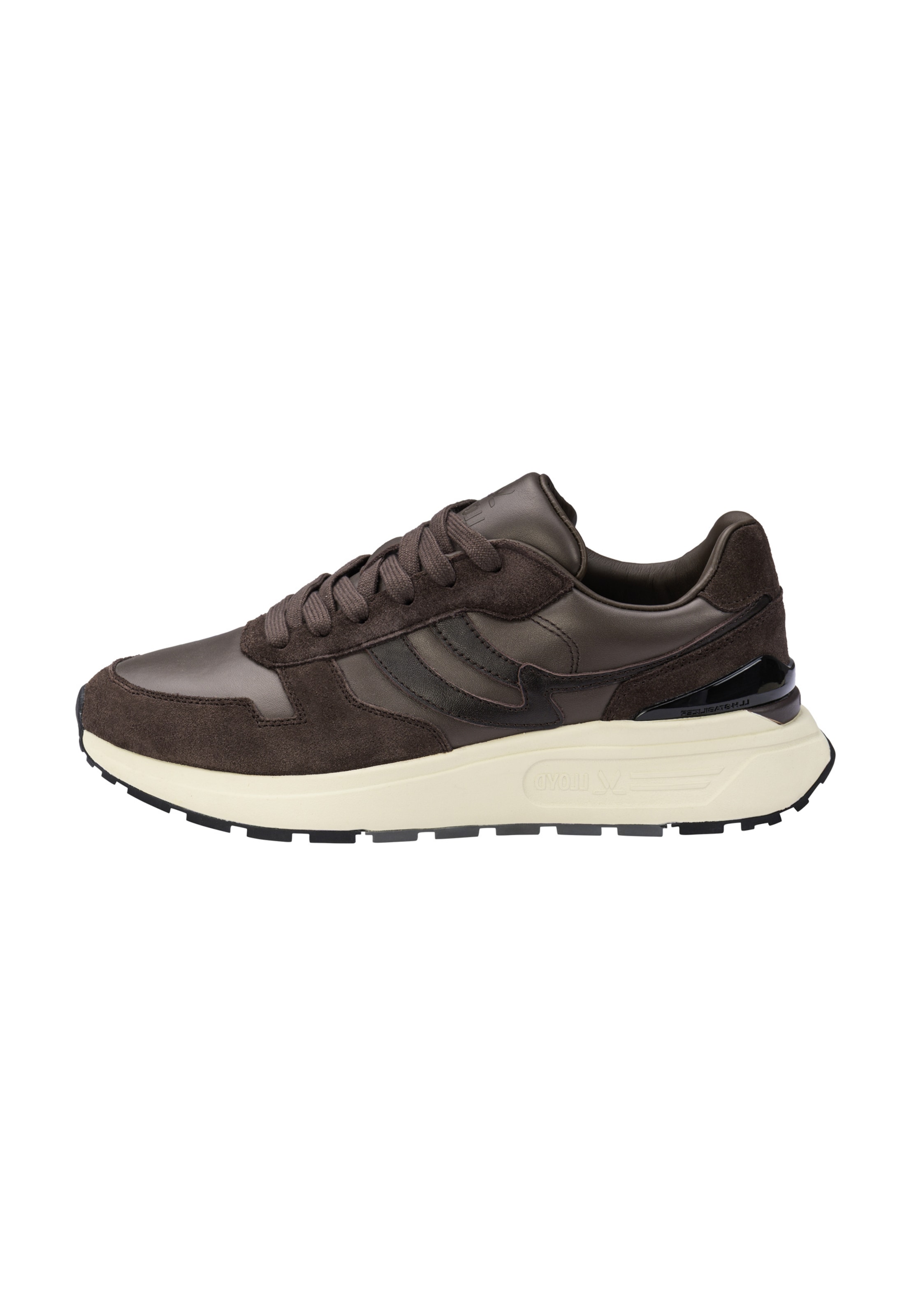 LLOYD Sneaker TEMPO WAVE in Braun: Vorderseite