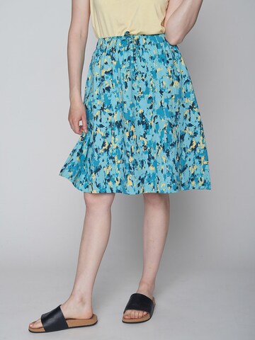 GREENBOMB Rok in Blauw: voorkant