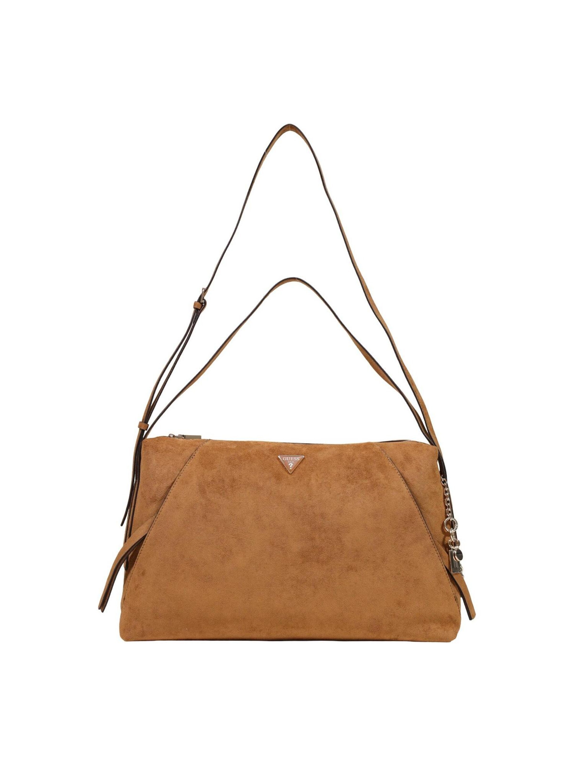 GUESS - Bolso de hombro 'COLEEN LOGO SMALL SA HWSG97 45180' en marrón: frente