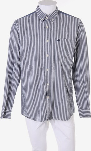 maddison weekend Button Up Shirt in L in Blue: front