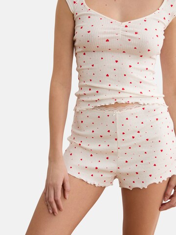 ETAM Pajama Pants 'Vanity' in White