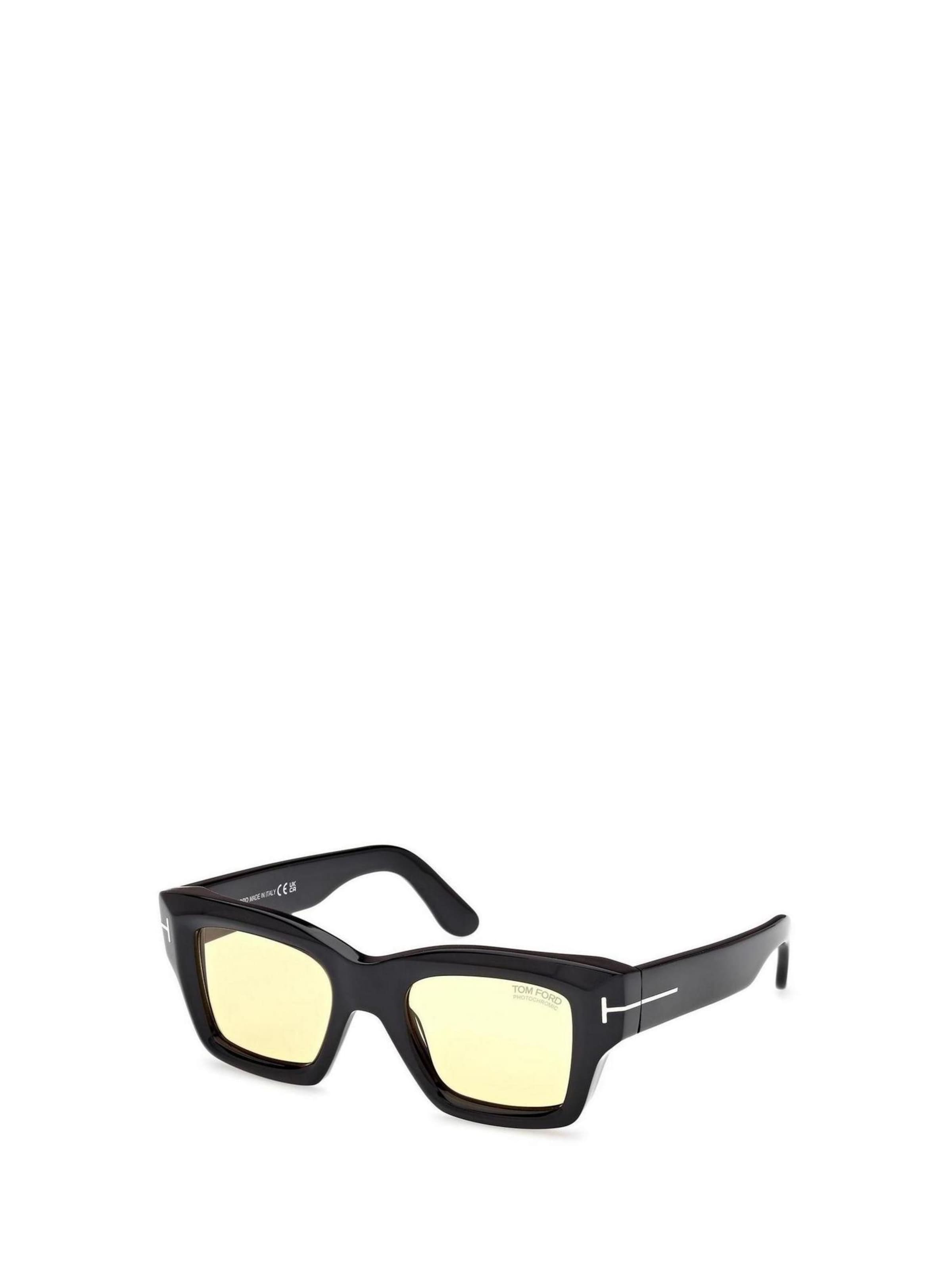 Tom Ford Zonnebril 'FT1154 5001E' in Zwart: voorkant
