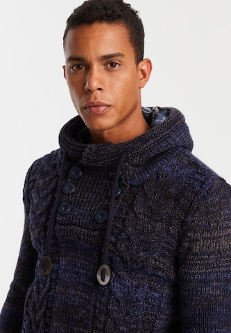 Leif Nelson Strickpullover in Blau