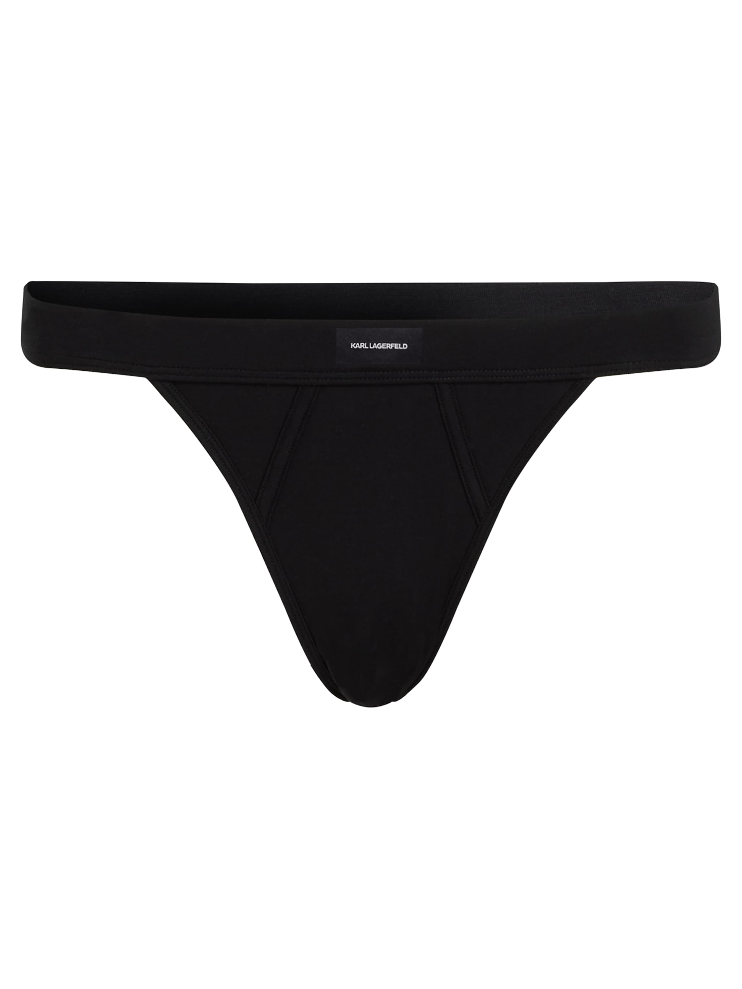 Karl Lagerfeld Слип в черно: отпред