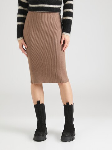 VILA Skirt 'RIL' in Brown: front