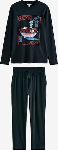 juoda Next Ilga pižama: priekis