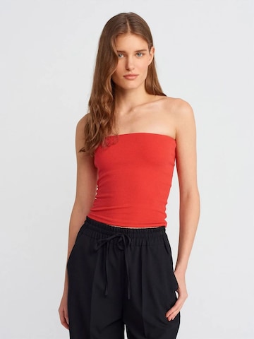 Dilvin Top in Rood