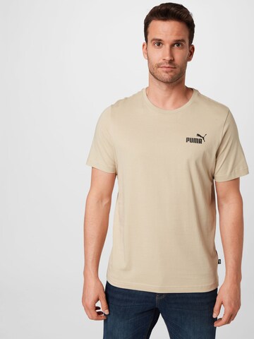 T-Shirt fonctionnel PUMA en beige : devant