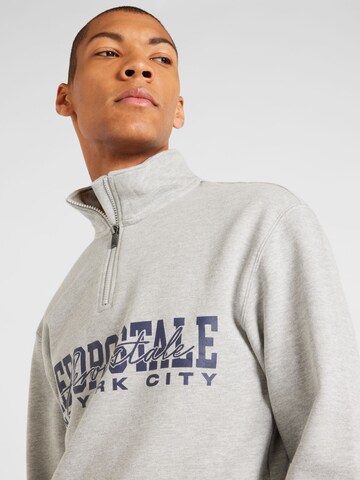 Sweat-shirt 'NEW YORK CITY' AÉROPOSTALE en gris