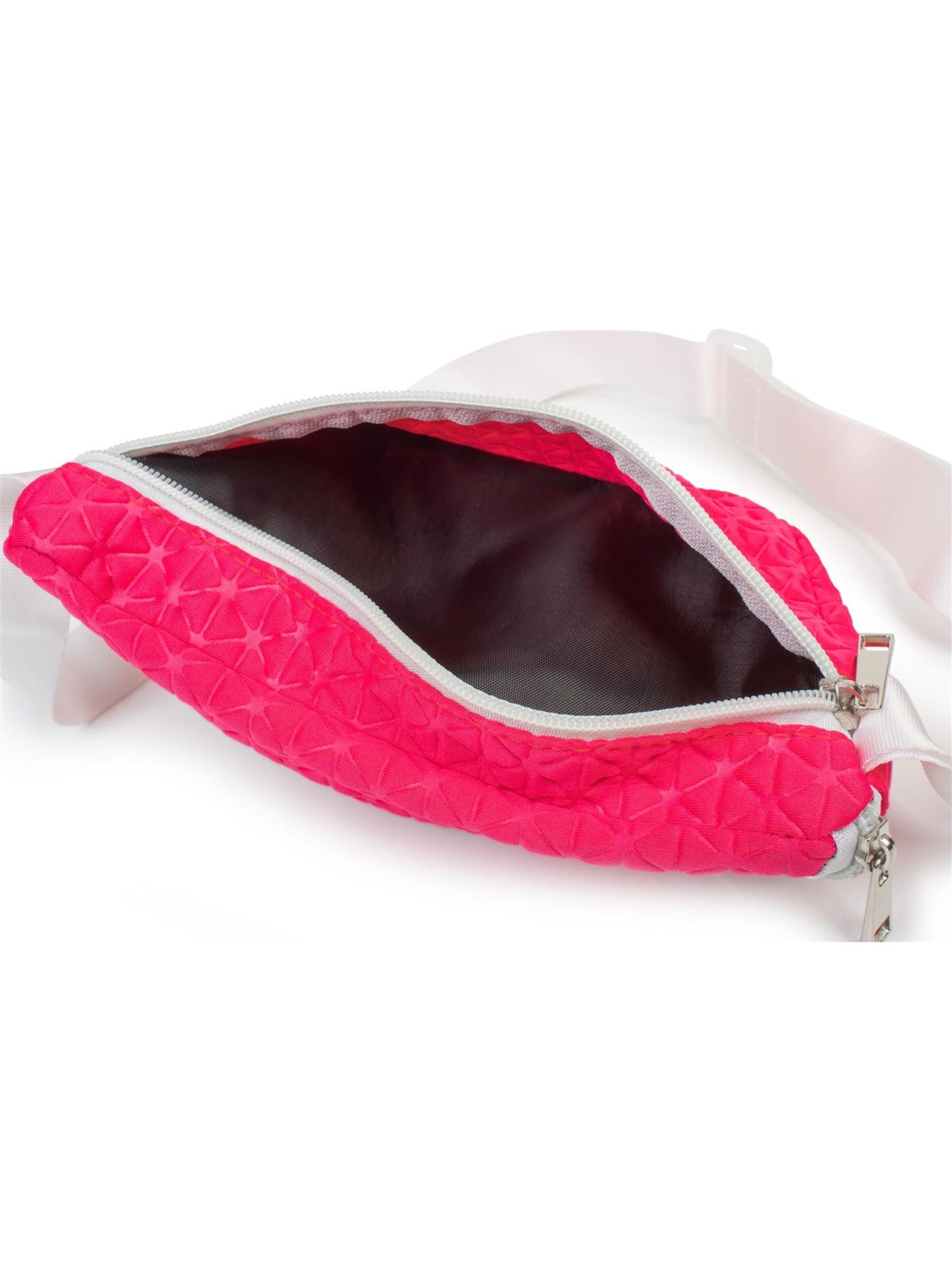 styleBREAKER Gürteltasche 'Bauchtasche geometrische Prägung, Gürteltasche'‌‌‌ in Pink