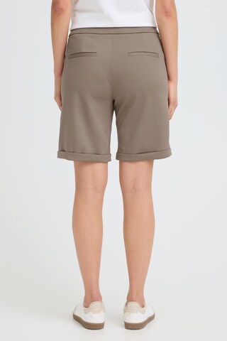 Fransa Regular Pants 'FRSHO' in Brown