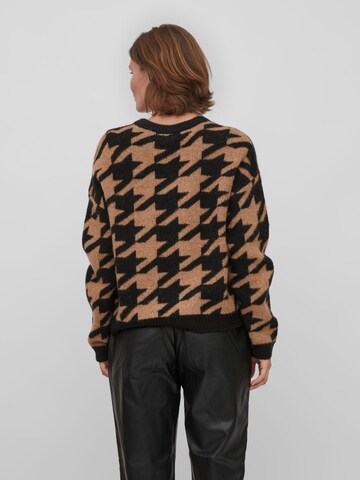 VILA Sweater 'Maya' in Brown