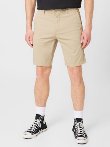 LEVI'S ® Zúžený Chino kalhoty 'XX Chino Taper Short II' – béžová: přední strana