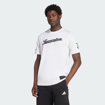 T-Shirt 'Juventus Turin' ADIDAS ORIGINALS en blanc : devant