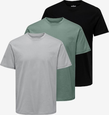 Only & Sons Shirt 'MAX' in Green: front