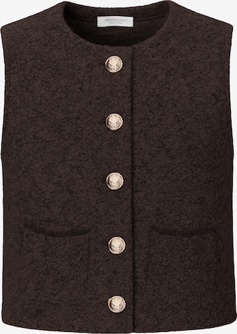 SASSYCLASSY Vest in Brown: front