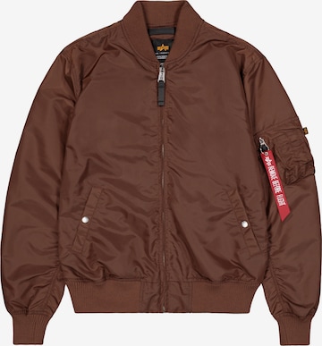 ALPHA INDUSTRIES Overgangsjakke 'MA-1 TT' i brun: forside