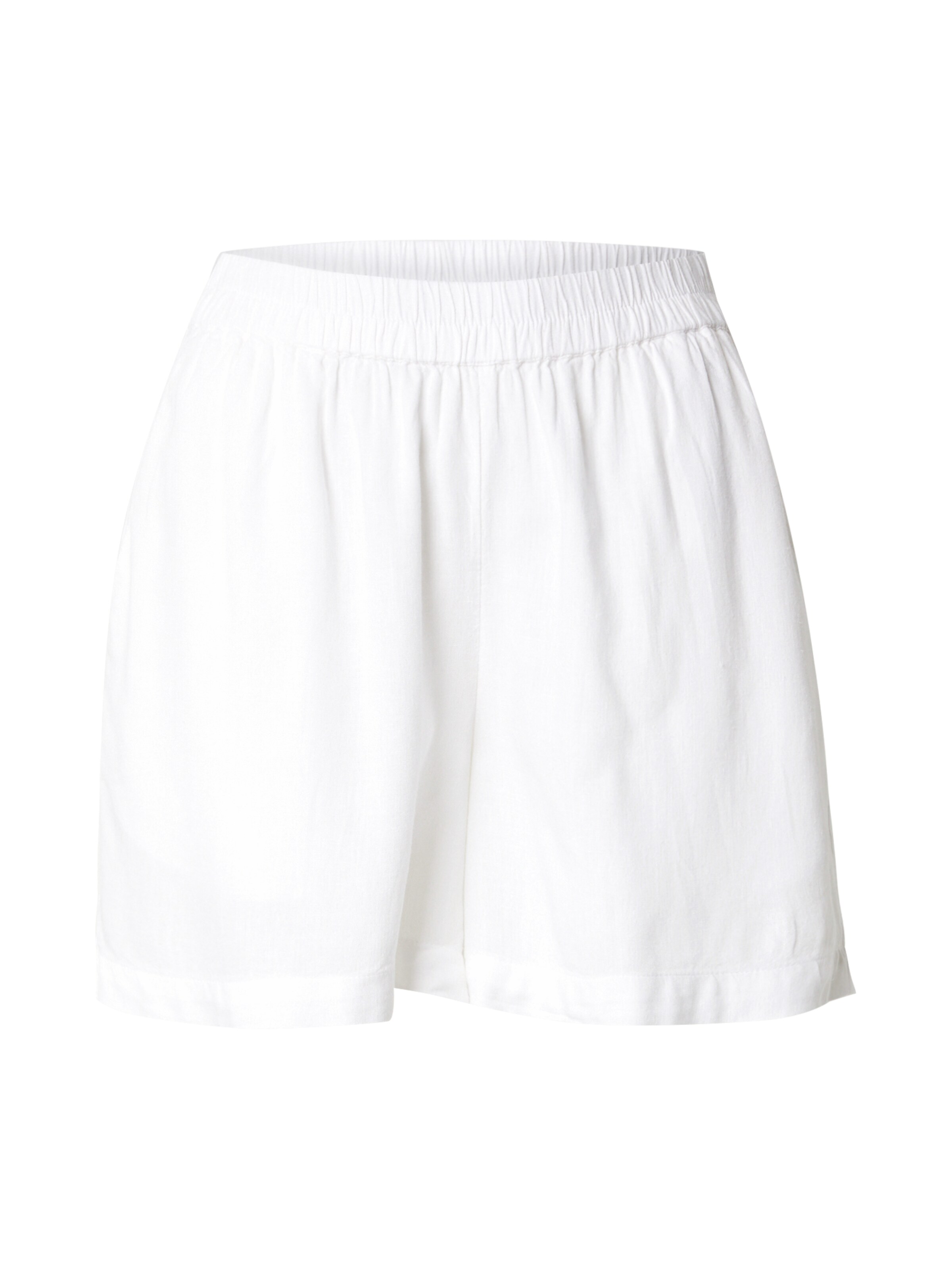 Loosefit Pantaloni 'PCPIA' di PIECES in bianco: frontale