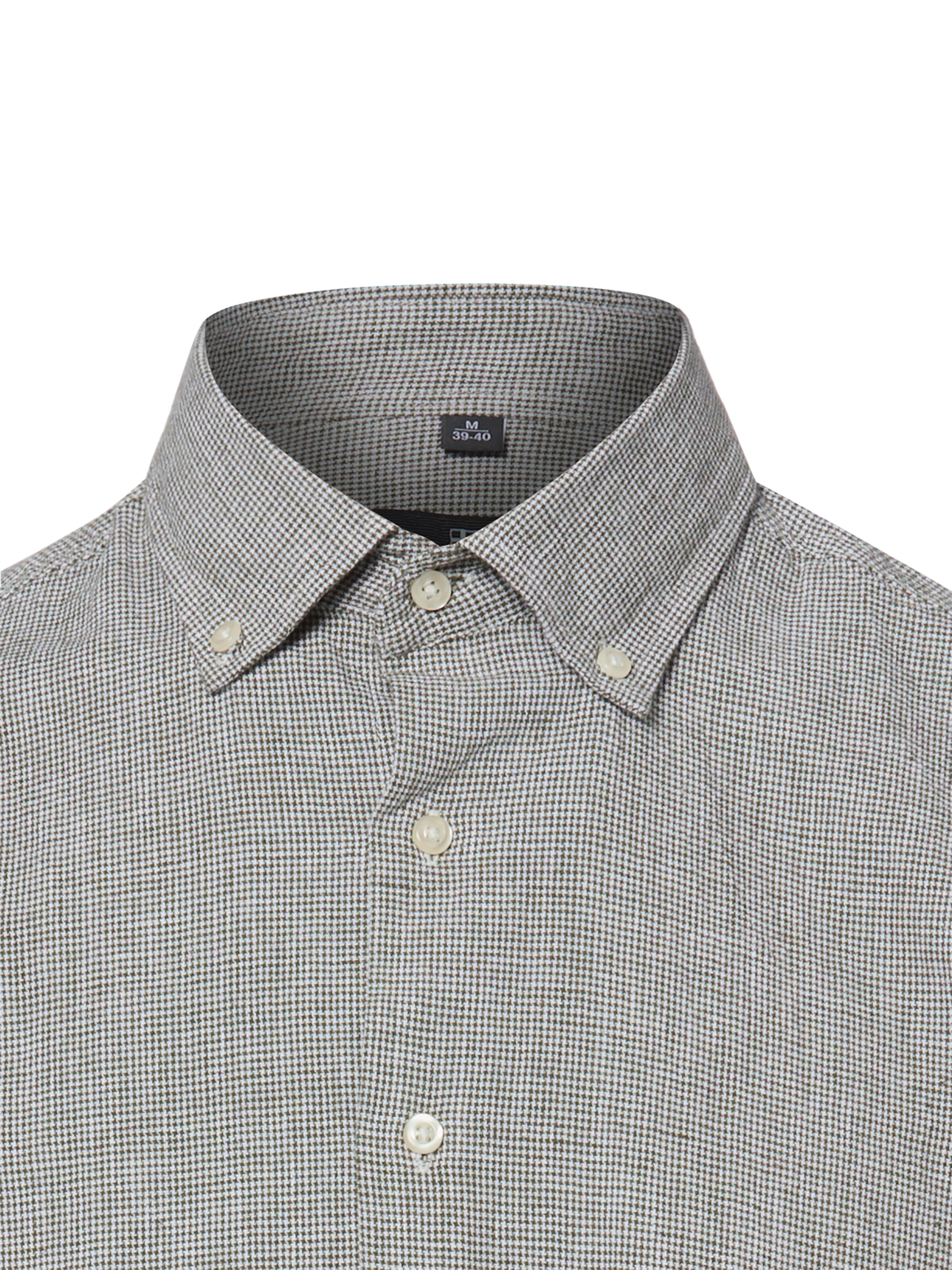 Coupe regular Chemise Nils Sundström en gris