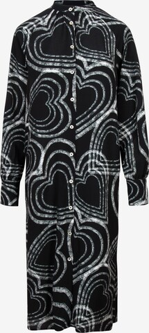 Robe-chemise 'Ralenda' LIEBLINGSSTÜCK en noir : devant