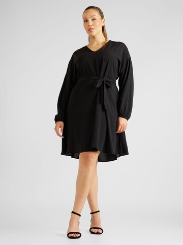 Vero Moda Curve Kleid 'NAJA' in Schwarz: Vorderseite