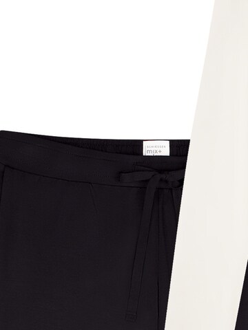SCHIESSER Pajama 'Mix & Relax' in Black