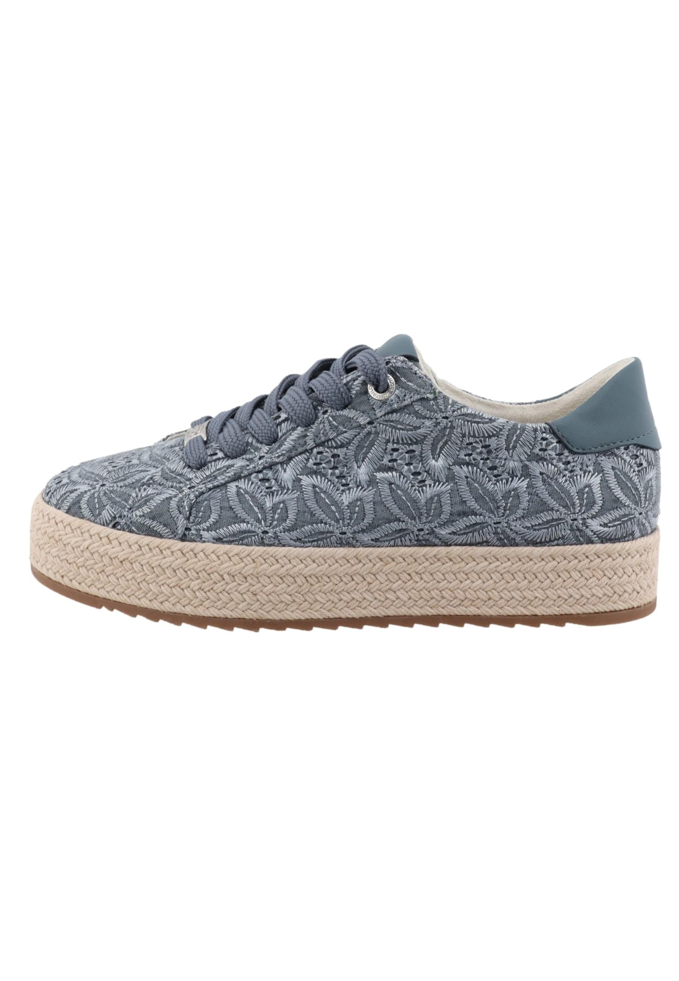 TOM TAILOR Sneaker in Blau