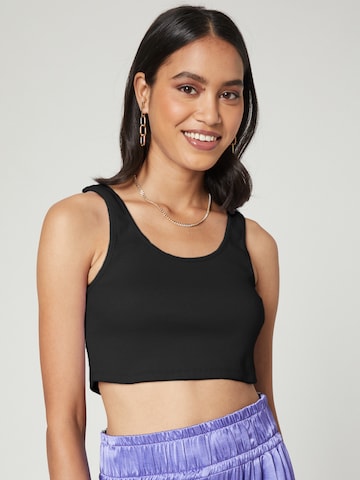 Smiles Top 'Isa' in Black: front