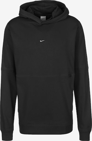 NIKE Sportsweatshirt in Schwarz: Vorderseite