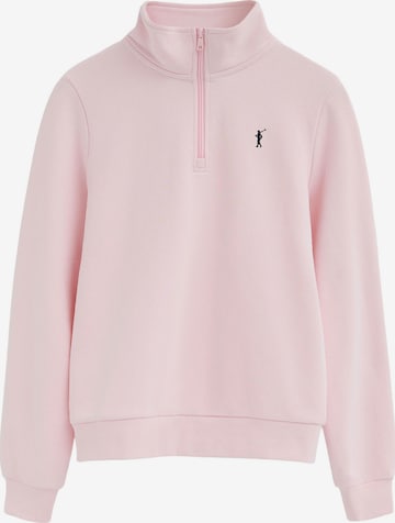 Polo Club Sweatshirt 'Rigby Go' in Pink: Vorderseite