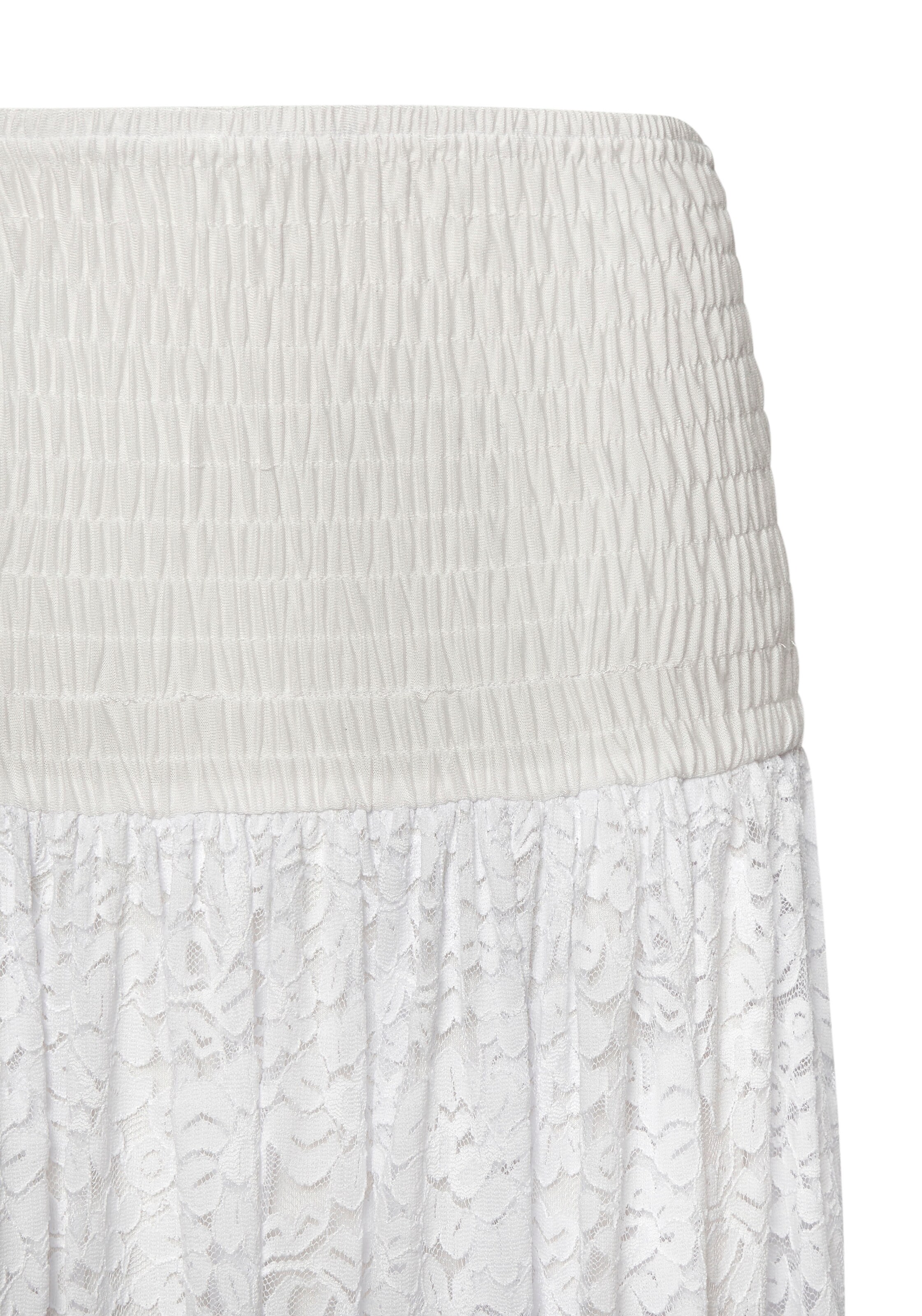 LASCANA Sommerkleid in Weiß