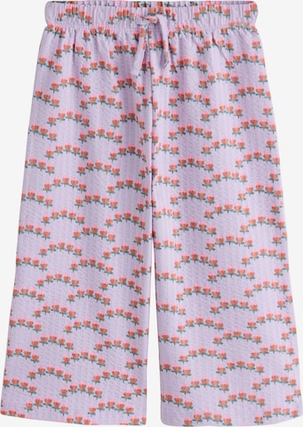 Next Wide Leg Housut värissä lila: etupuoli